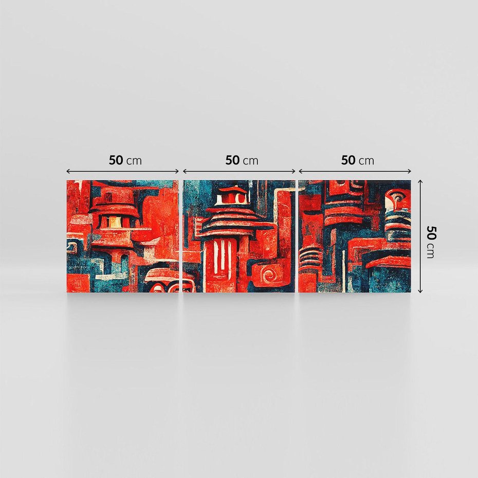 Obraz na płótnie 150x50 - Mistyka Wschodnich Światów - orientalna sztuka, nawiązanie do Japonii