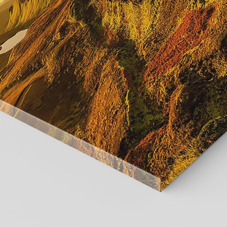 Obraz na płótnie 50x70 - Idylla górskiego krajobrazu - krajobraz, góry