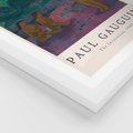 Plakat w ramie 40x50 - Reprodukcja Gauguina: Sztuka Egzotyczna na Plakacie - paul gauguin, plakat - rama biała