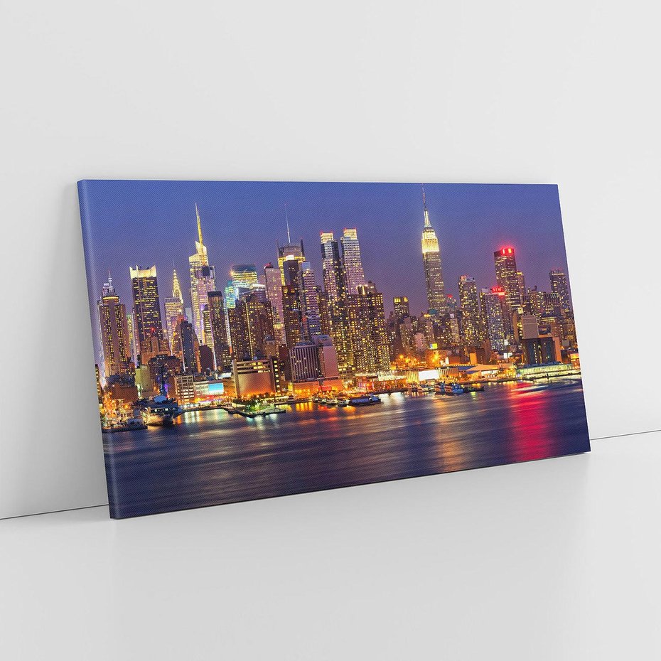 Obraz na płótnie 100x50 - Dusza Ameryki: miasto nieprzespanych nocy - Ameryka, USA