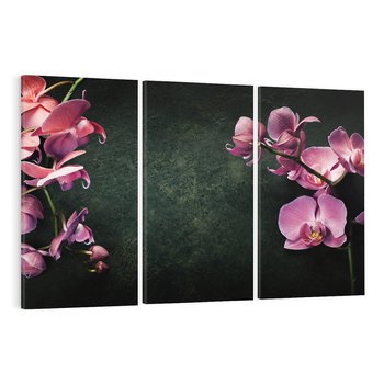 Obraz na płótnie 120x80 - Harmonia i relaks - orchidea, kwiat