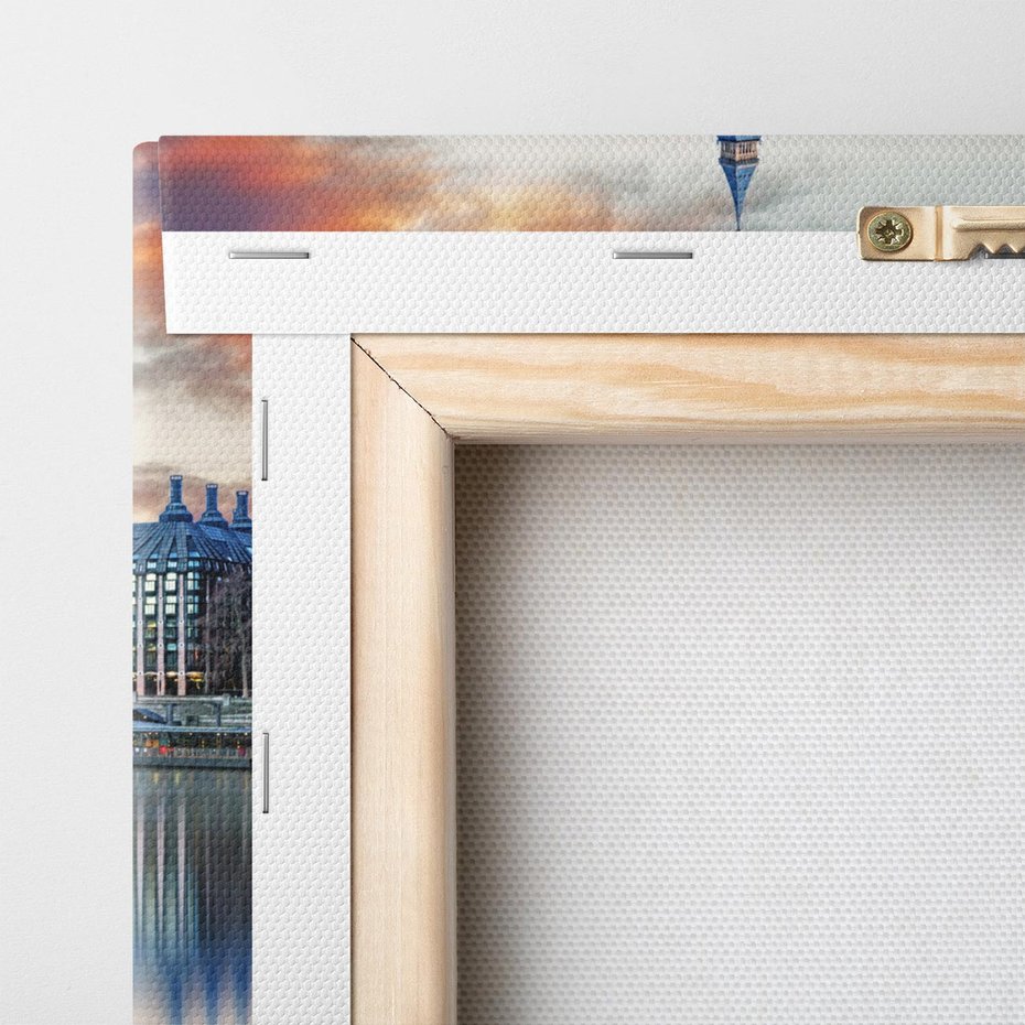 Obraz na płótnie 120x60 - ikona Big Benu - Londyn, Big Ben