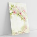 Obraz na płótnie 80x120 - Orchidea w Spa - orchidea, kwiaty