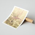Plakat bez ramy 30x40 - Boho Wizja - suszone, trawy