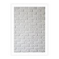 Plakat bez ramy 30x40 - Wymiarowa Struktura - ściana, cegła