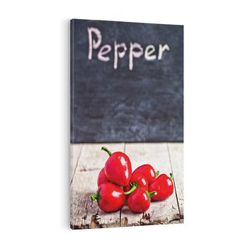 Obraz na płótnie 70x100 - Eksploracja smaków - papryka, kuchnia