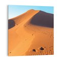Obraz na płótnie 40x40 - Piasek pustyni wędruje - pustynia, piasek