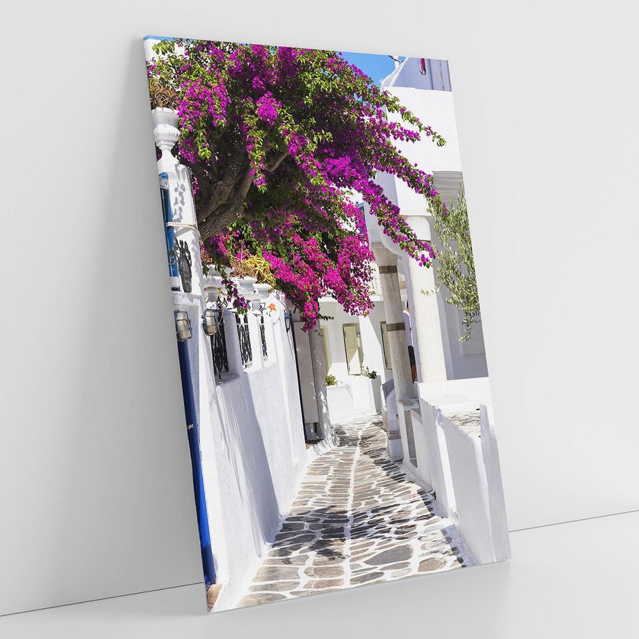 Obraz na płótnie 50x70 - Mroczna Tajemnica - uliczka, perspektywa