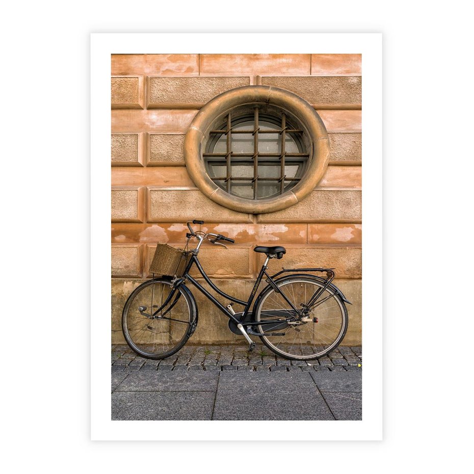 Plakat bez ramy 30x40 - Holenderska Ikona - rower, Holandia