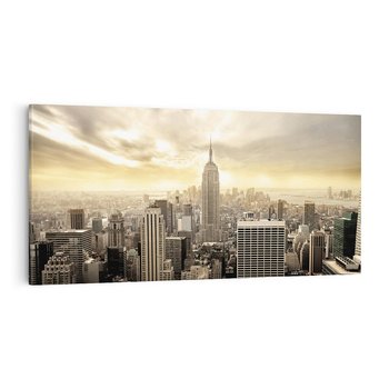 Obraz na płótnie 140x70 - Magia Manhattanu: miasto, które nigdy nie śpi - Manhattan, NY
