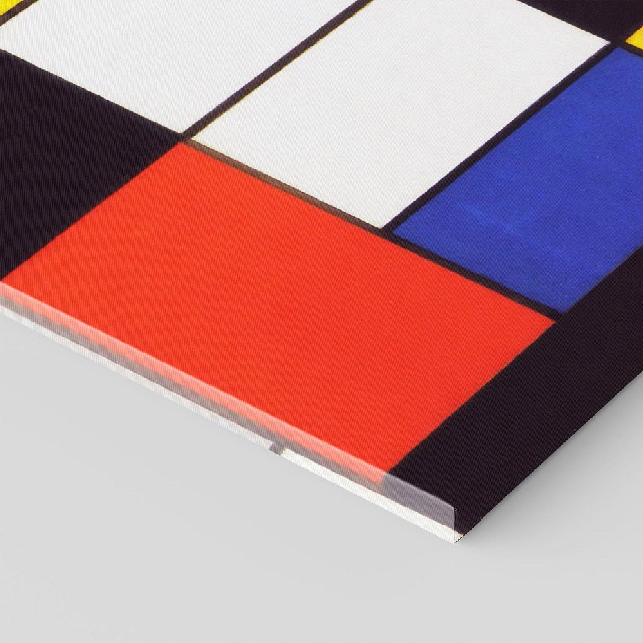 Obraz na płótnie 80x120 - Kompozycja A (1920), Piet Mondrian - Reprodukcja - reprodukcja, obraz na płótnie