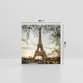 Obraz na płótnie 40x40 - Uroczystość w Paryżu - Paryż, wieża