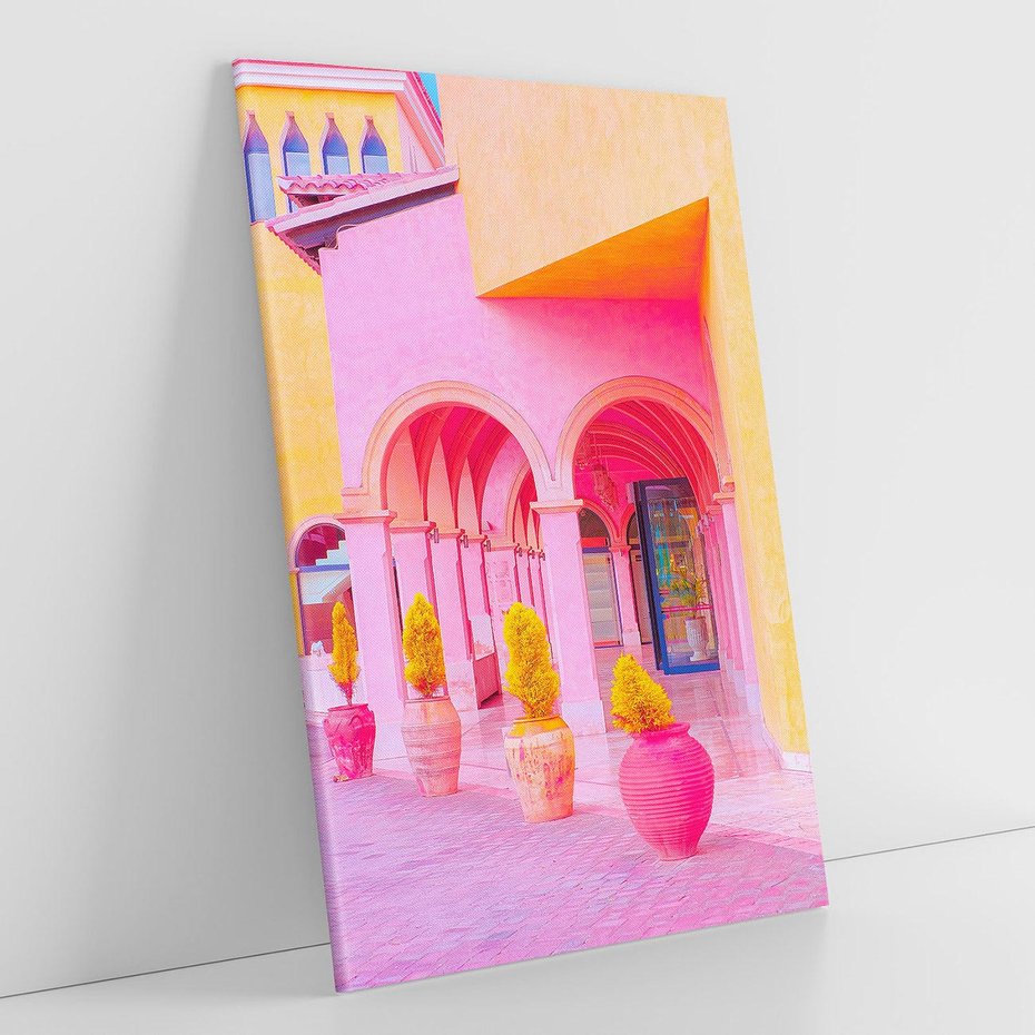 Obraz na płótnie 80x120 - Marokańskie pastele - marokański, pastele