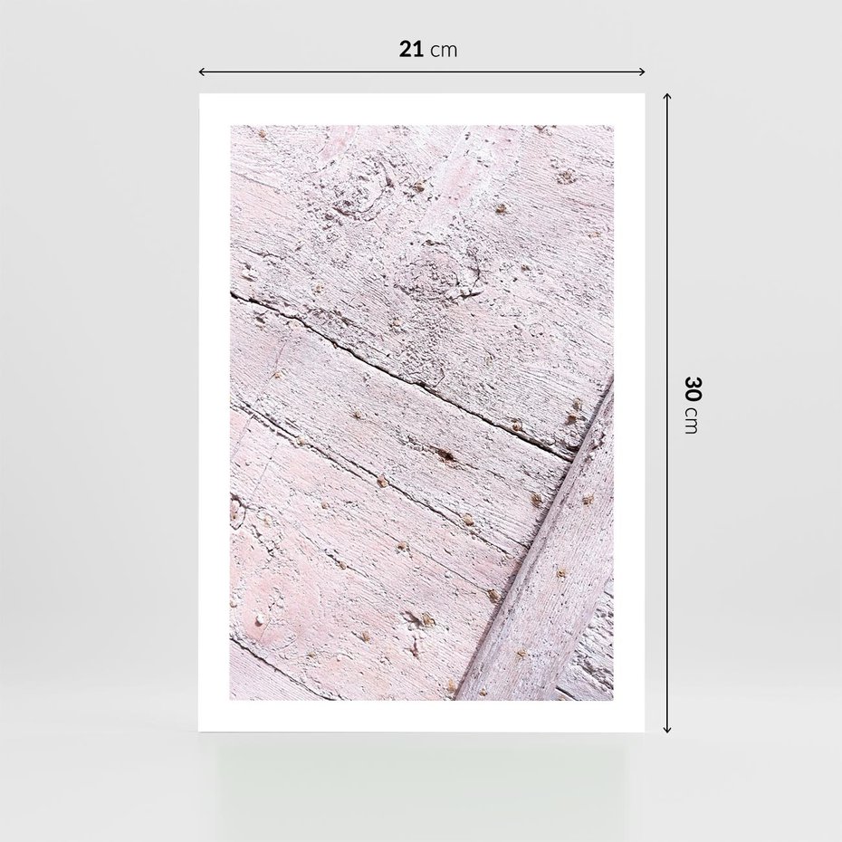 Plakat bez ramy 21x30 - Nowoczesna Elegancja - beton, struktura