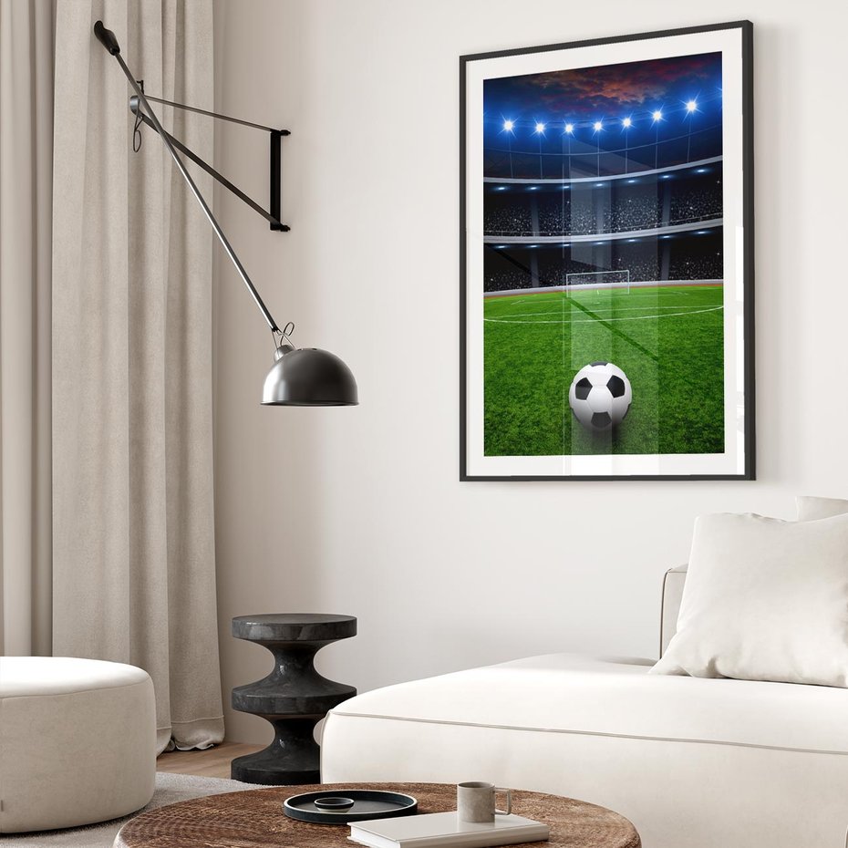 Plakat bez ramy 30x40 - Piłka nożna - gol! - piłka nożna, gol