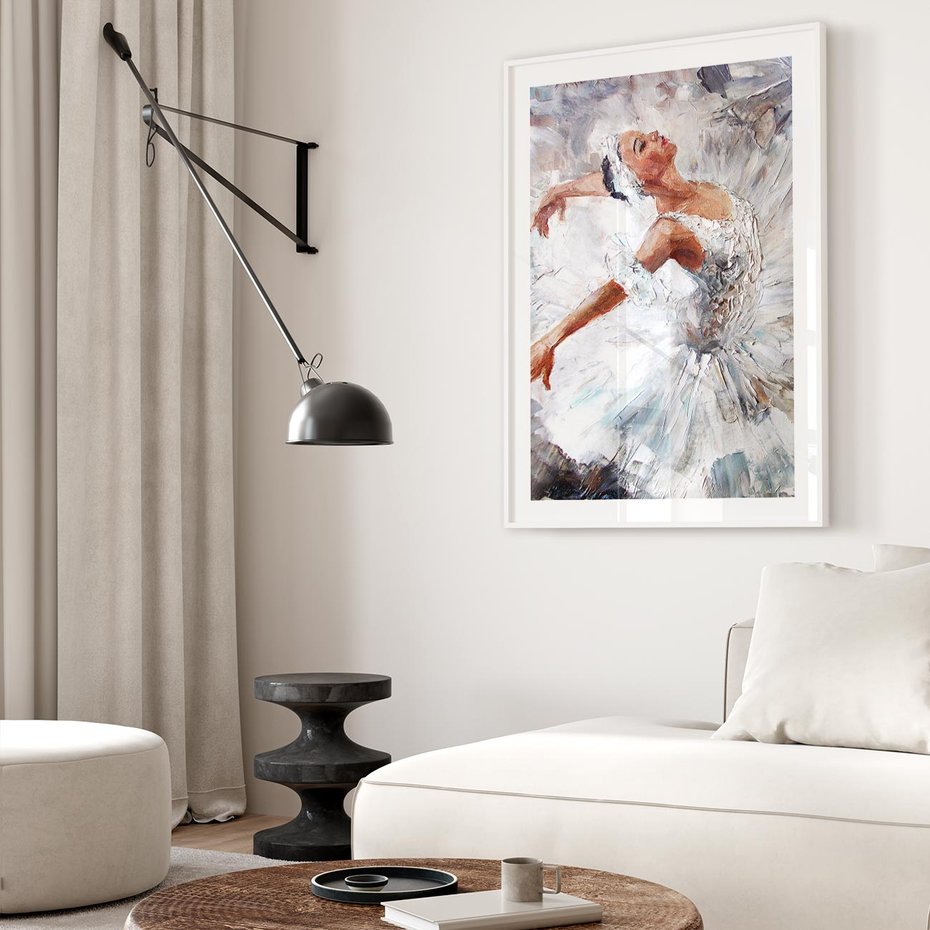 Plakat bez ramy 30x40 - Baletowa Sztuka - balet, sztuka