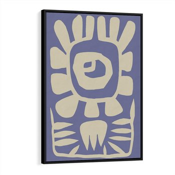 Obraz w ramie 50x70 - Widok Abstrakcyjny - skandynawski styl, plakat - rama czarna