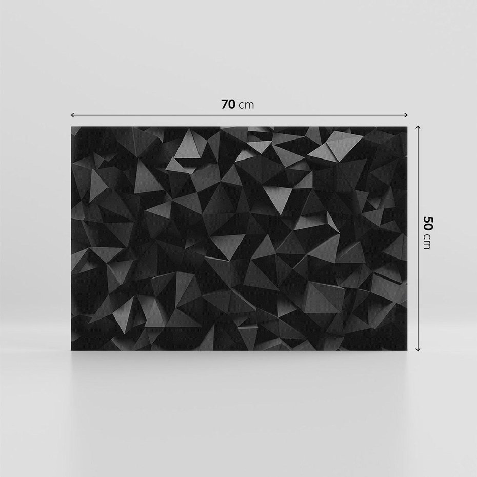 Obraz na płótnie 70x50 - Geometryczna nowoczesność - geometryczne, nowoczesne