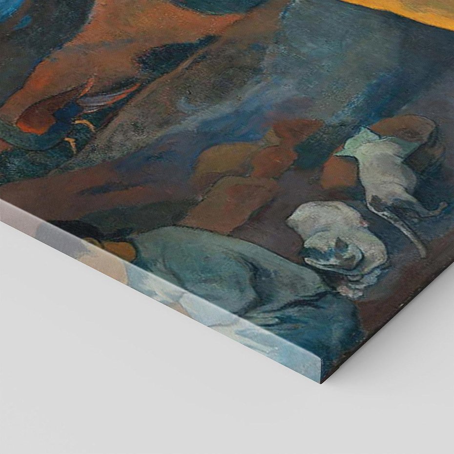 Obraz na płótnie 50x70 - Skąd przyszliśmy? Kim jesteśmy? Dokąd idziemy? - Reprodukcja - reprodukcja, obraz na płótnie