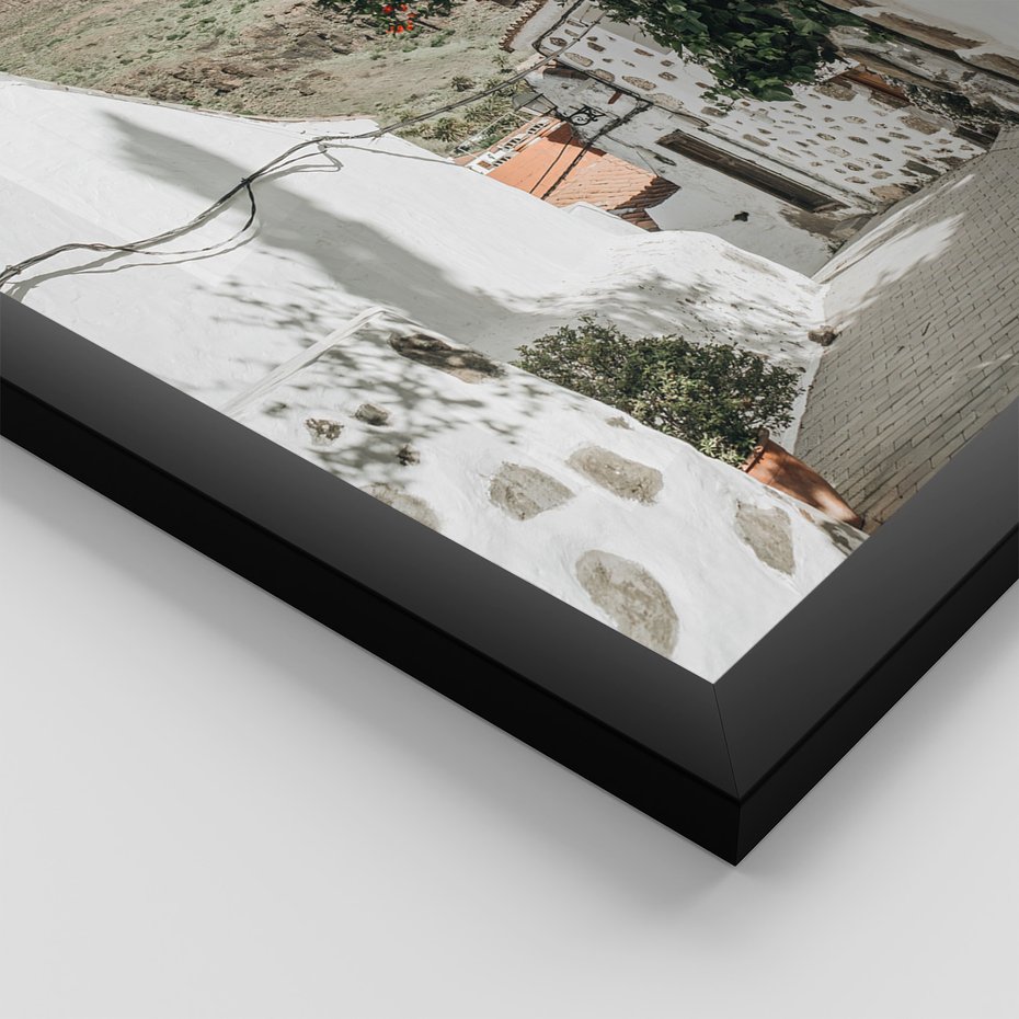 Zestaw obrazy w ramie 50x70 galeria - Włochy, południe, podróż, wakacje - rama czarna