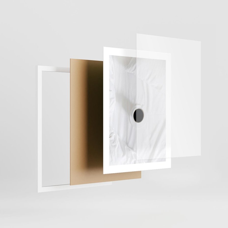 Plakat w ramie 30x40 - Prostota Rytuału - fotografia, minimalizm - rama biała