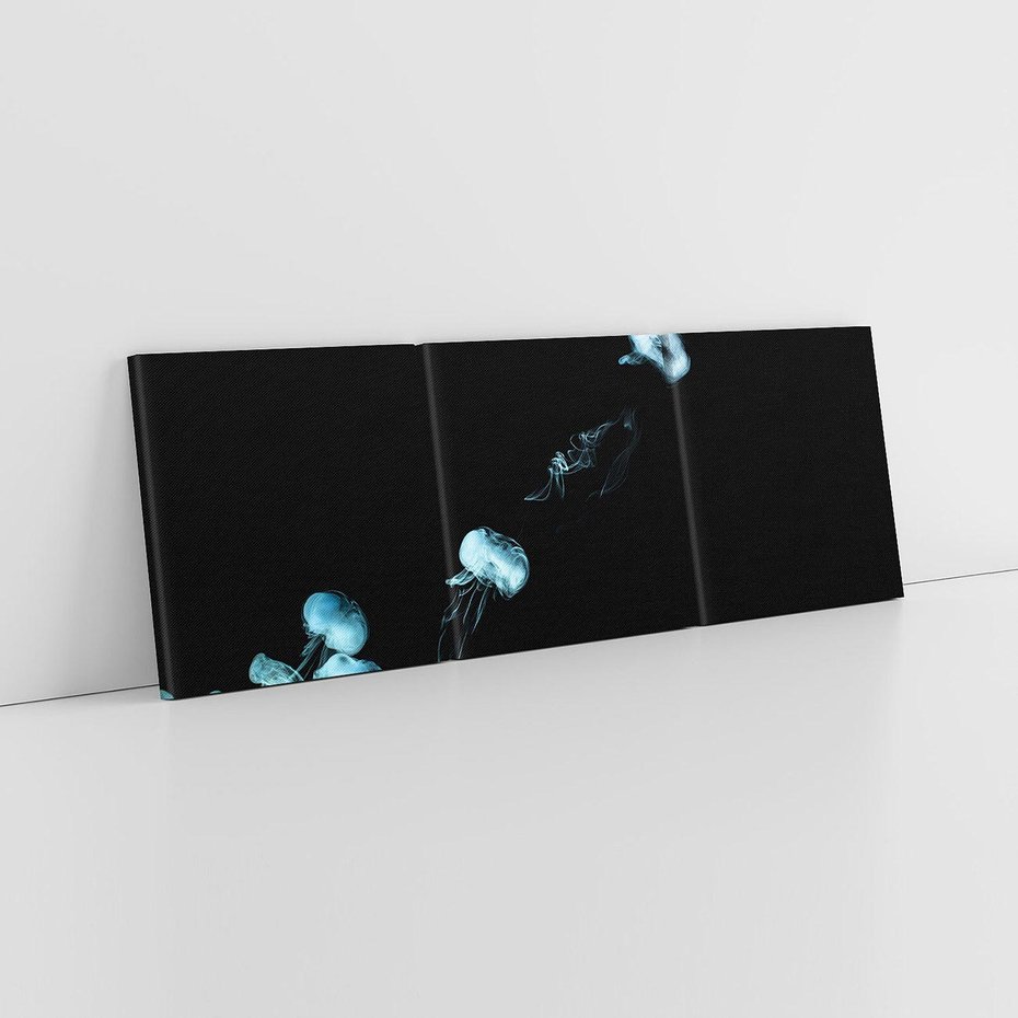 Obraz na płótnie 120x40 - Dym w abstrakcji - dym, abstrakcja