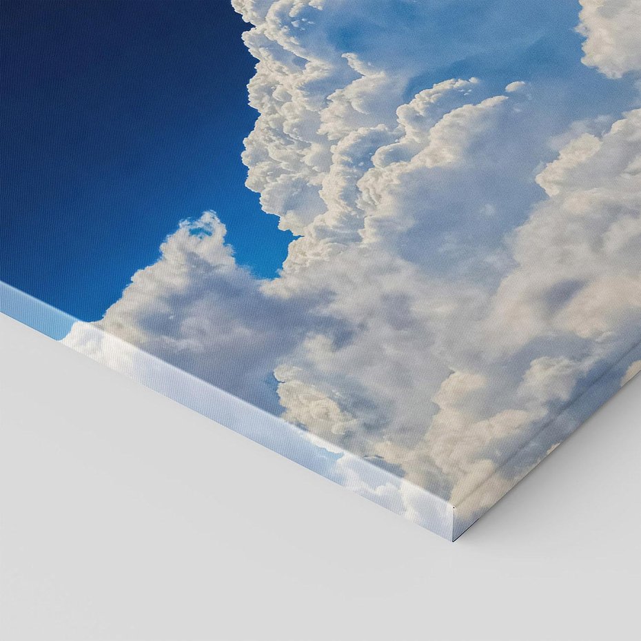 Obraz na płótnie 50x50 - Niebo i chmury - niebo, chmury