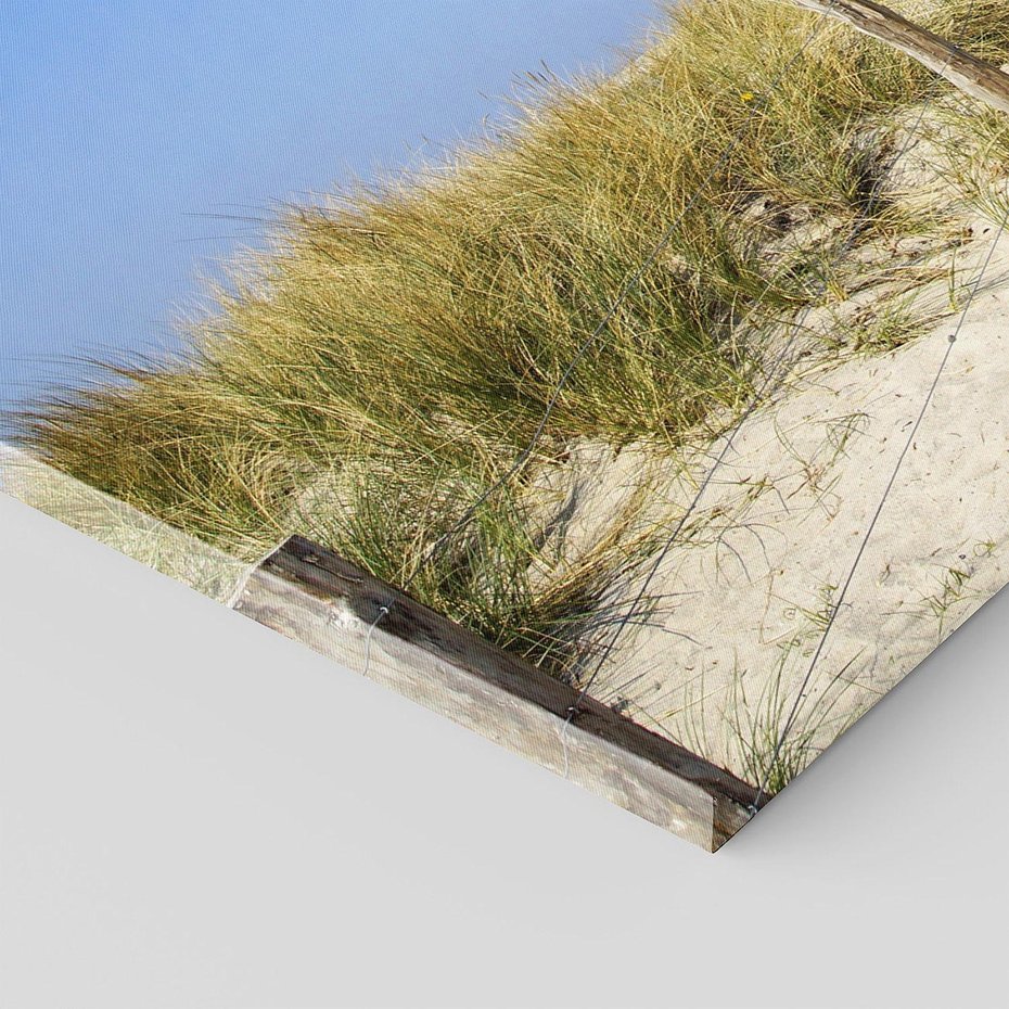 Obraz na płótnie 120x60 - Plaża: magia morza i wydm - plaża, morze