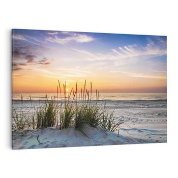 Obraz na płótnie 120x80 - Idylla nad Morzem - plaża, morze