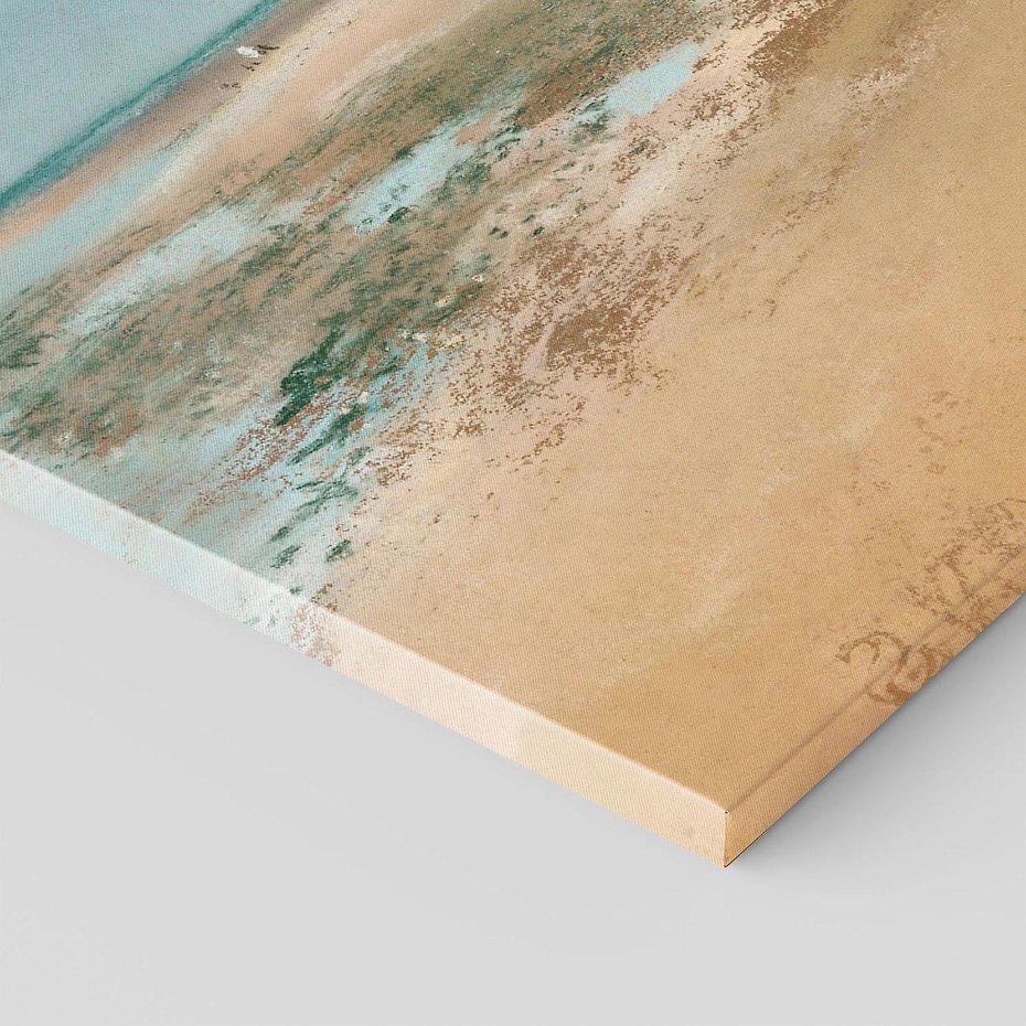 Obraz na płótnie 50x70 - Beach at Low Tide (Mouth of the River) (1869), Edgar Degas - Reprodukcja - reprodukcja, obraz na płótnie