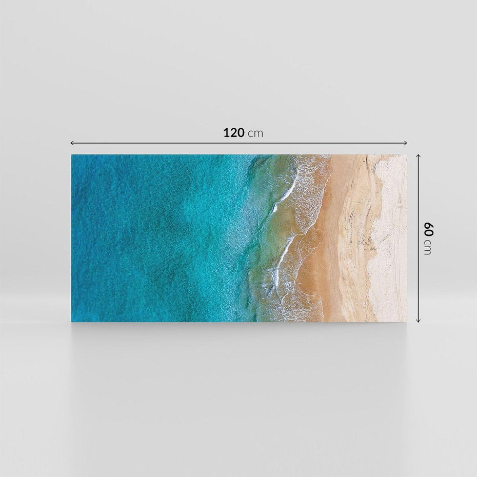 Obraz na płótnie 120x60 - Spokój nad morzem - morze, plaża