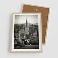 Plakat w ramie 50x70 - Dusza wielkiego miasta - Manhattan, Nowy Jork - rama drewno
