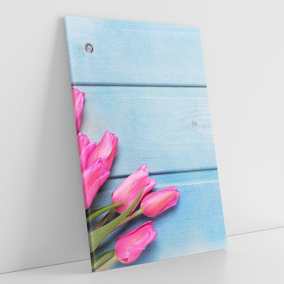 Obraz na płótnie 80x120 - Piękno w pełnym rozkwicie - kwiaty, tulipany