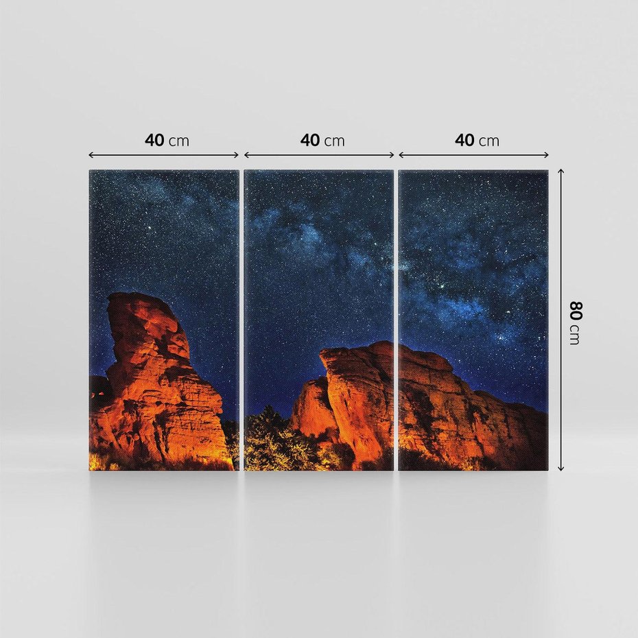 Obraz na płótnie 120x80 - Podróż przez kosmiczne gwiazdy - gwiazdy, kosmos