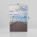 Obraz na płótnie 80x120 - Molo nad Bałtykiem w Gdyni - molo, Gdynia
