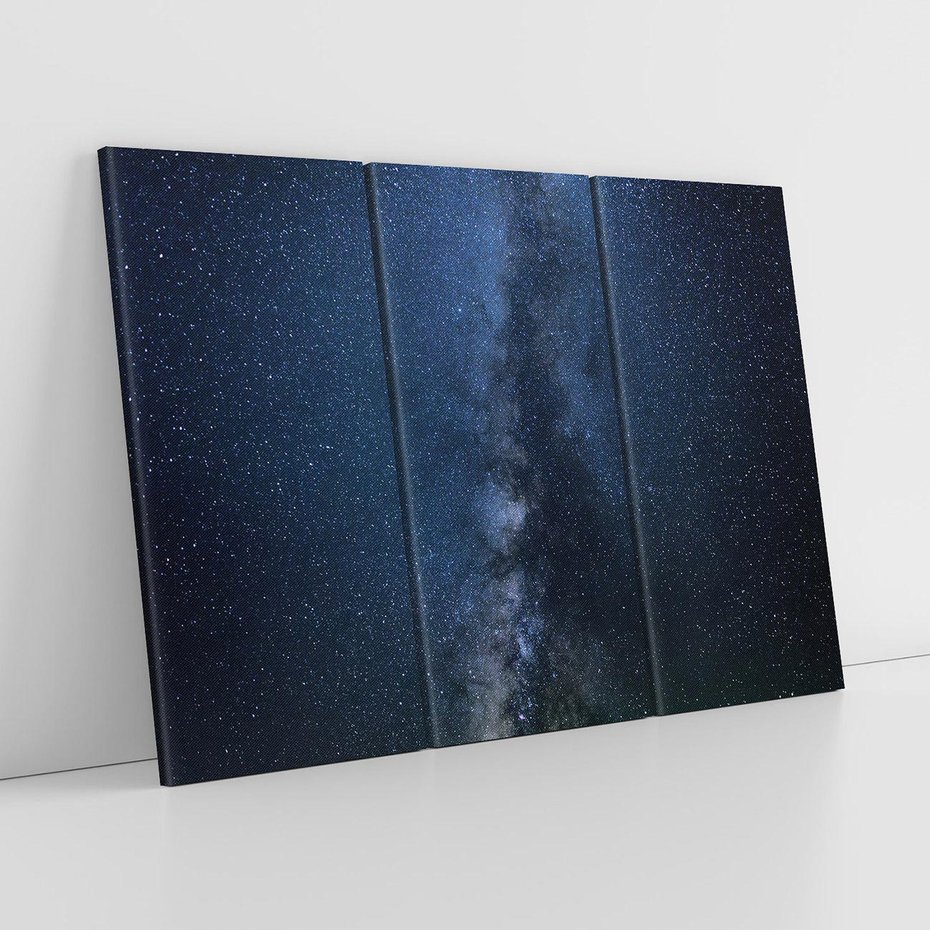 Obraz na płótnie 120x80 - Gwiazdy: magia nocnego nieba - gwiazdy, niebo