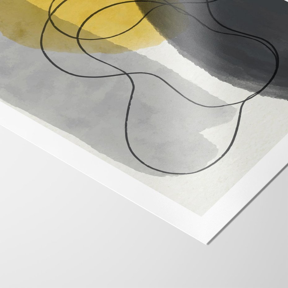 Plakat bez ramy 21x30 - Kolorowe Akwarelowe Abstrakcje - abstrakcja, akwarelowe plamy