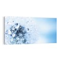 Obraz na płótnie 120x60 - Kwiatowa abstrakcja - abstrakcja, kwiat