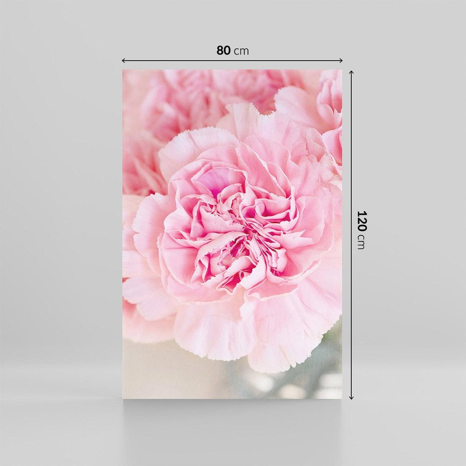 Obraz na płótnie 80x120 - Kwiatowe Rytmy - kwiat, kwiaty