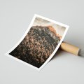 Plakat bez ramy 30x40 - Jesienna Godzina w Górach - góry, las w górach