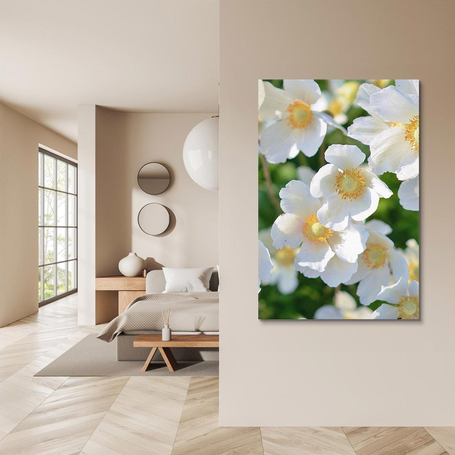 Obraz na płótnie 50x70 - Kwiatowy Raj - kwiat, kwiaty