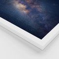 Zestaw obrazy w ramie 50x70 galeria - Droga, mleczna, gwiazdy - rama biała