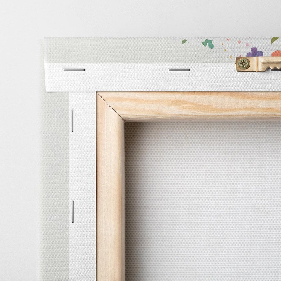 Obraz na płótnie 50x50 - Królestwo Marzeń - obraz do pokoju dziecka, dziewczynki