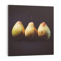 Obraz na płótnie 50x50 - Gruszki - Owocowa Harmonia - gruszki, owowce