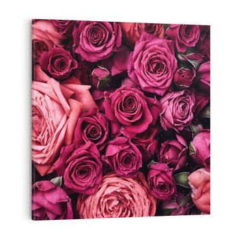 Obraz na płótnie 30x30 - Róże - piękno kwiatów - róże, kwiaty
