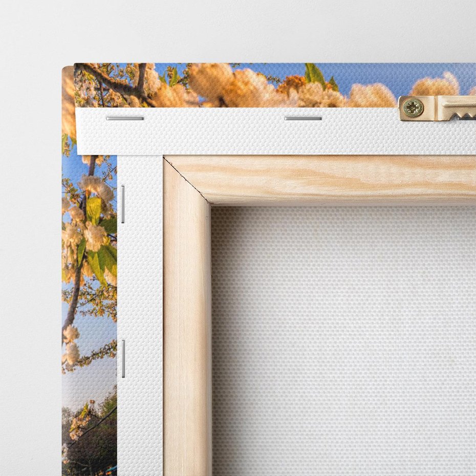 Obraz na płótnie 30x30 - Ikona Paryża - Wieża, Eiffla