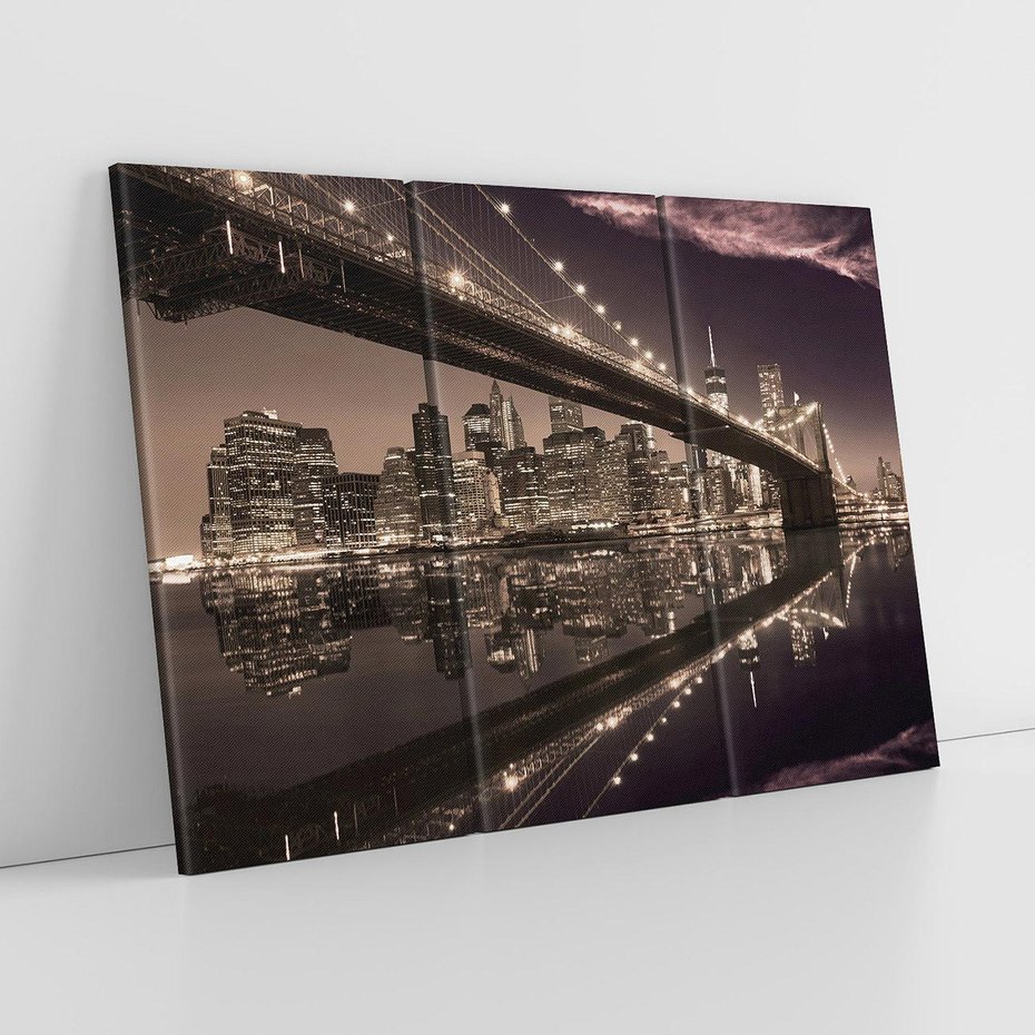 Obraz na płótnie 120x80 - ikona Nowego Jorku - most, Nowy Jork