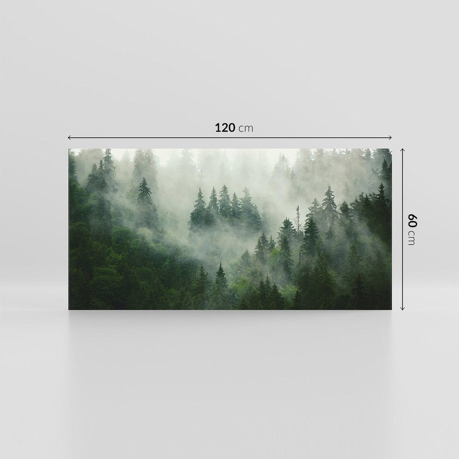 Obraz na płótnie 120x60 - Las Mgły - Las, we