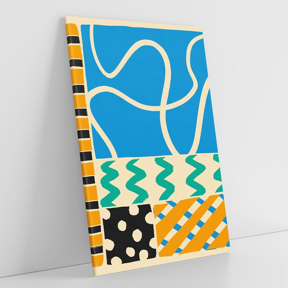 Obraz na płótnie 70x100 - Etno Boho - etno ornamenty, boho klimat