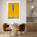 Plakat bez ramy 30x40 - Niebiańskie liście - liść, liście